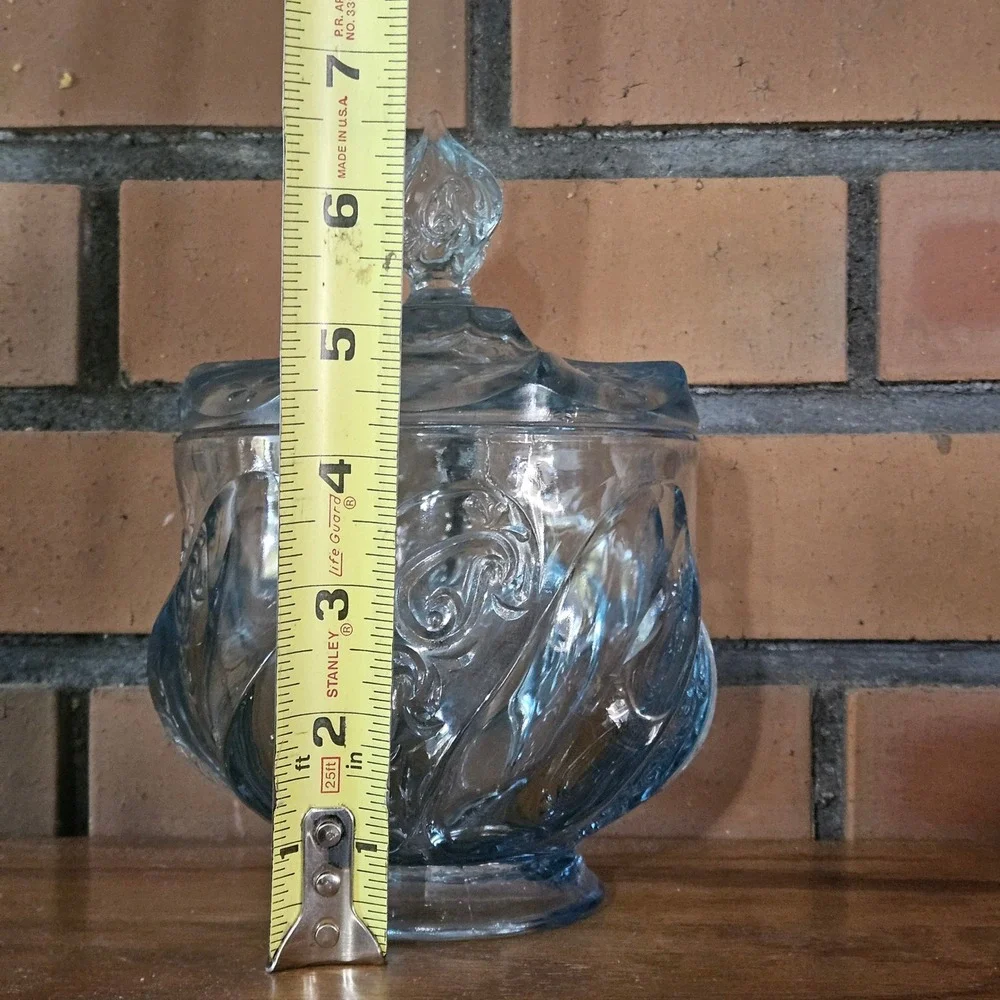 Fenton blue paisley